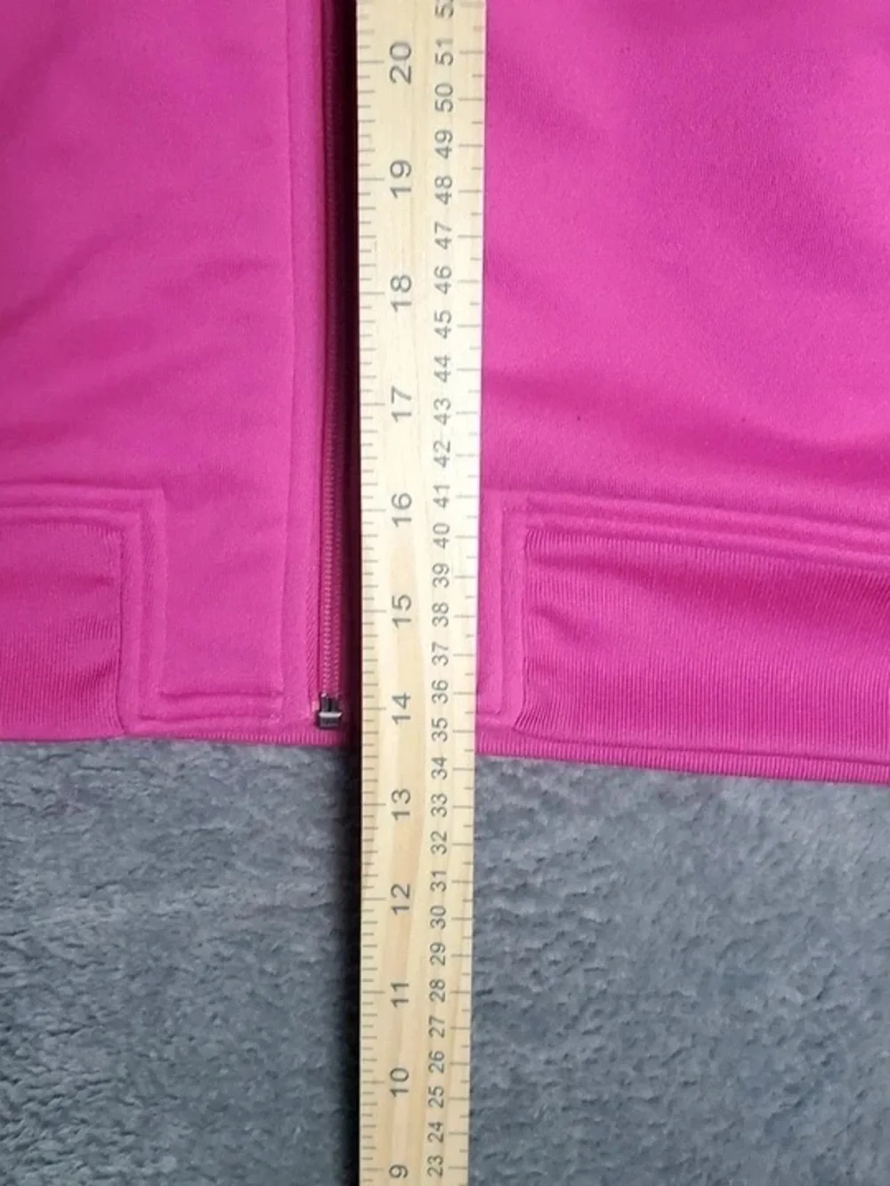 Under Armour Girls Bright Pink Zip-Up Athletic Jacket